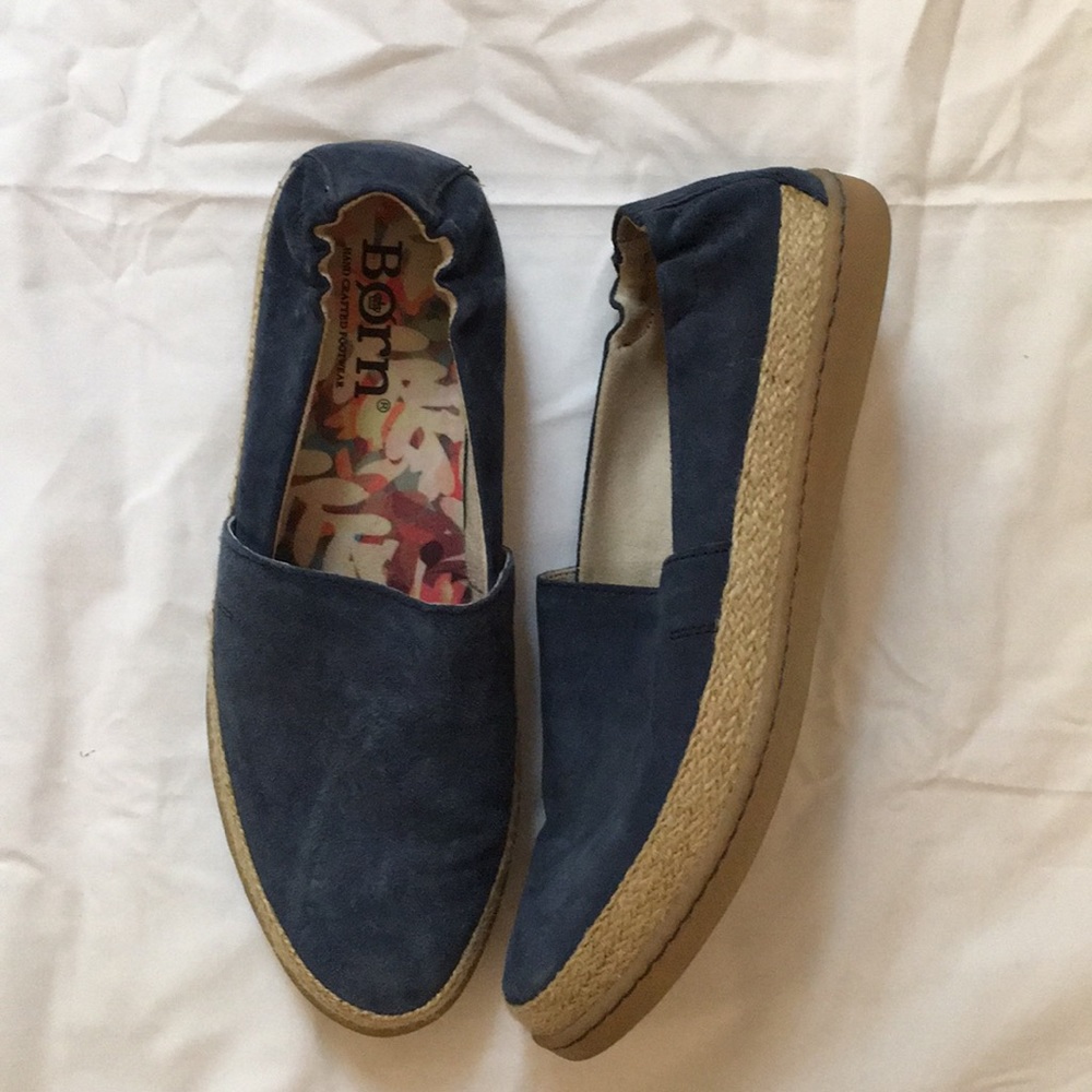 Blue suede shoes